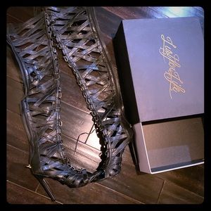 Lust for life psycho thigh high heels